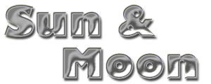 Chrome Sun & Moon Logo