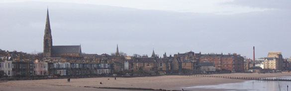 Portobello Prom from Seafield Road